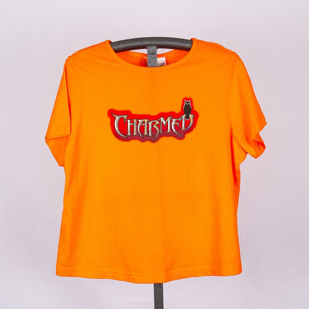 Charmed TV Series Halloween T-Shirt Women's Size 2XL 18W / 20W Cotton Retro Owl
